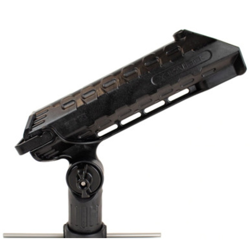 YakAttack AR Tube Rod Holder w/ Track Mounted LockNLoad Mounting System