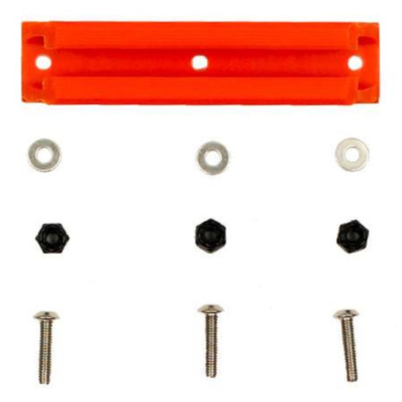 YakAttack GTSL90 GearTrac Mounting Track – Orange – 4 in.