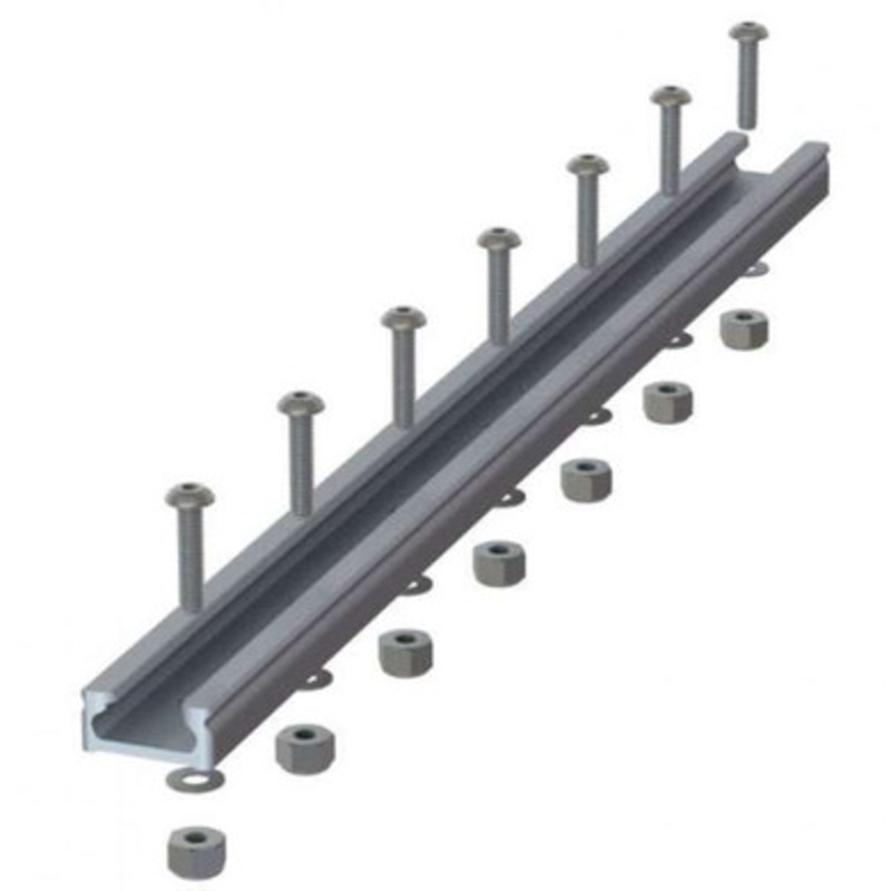 YakAttack GTTL90 GearTrac Top Loading Mounting Track – 12 in.