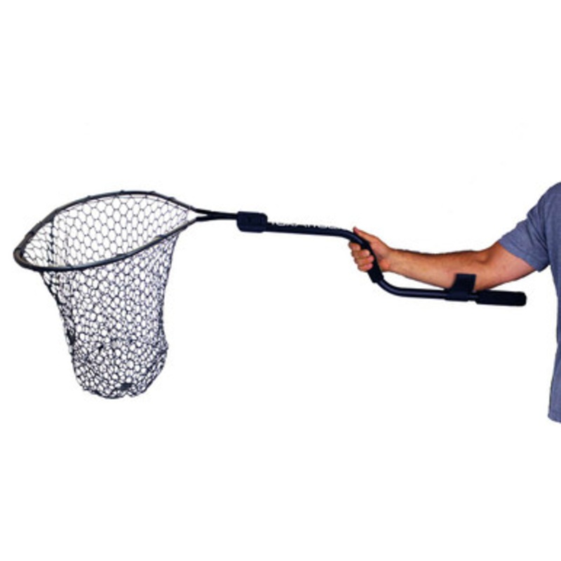 YakAttack Leverage Landing Net 20 in. x 21 in. Hoop w/ Foam Extension