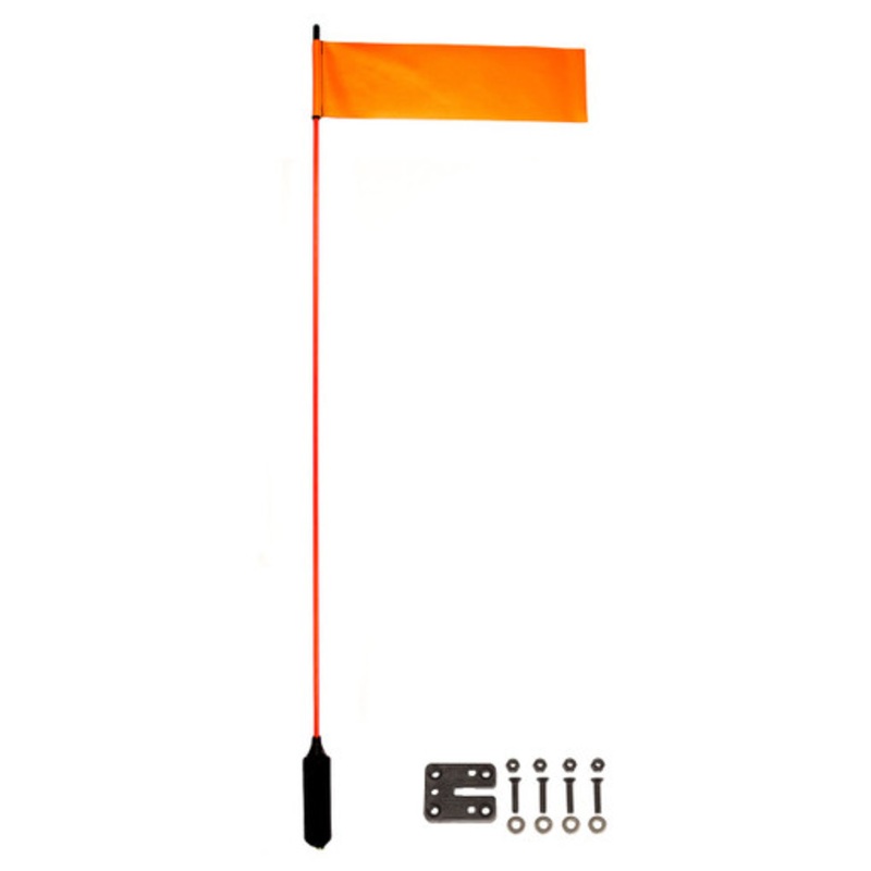 YakAttack VISIFlag – GearTrac Ready – Includes Mighty Mount