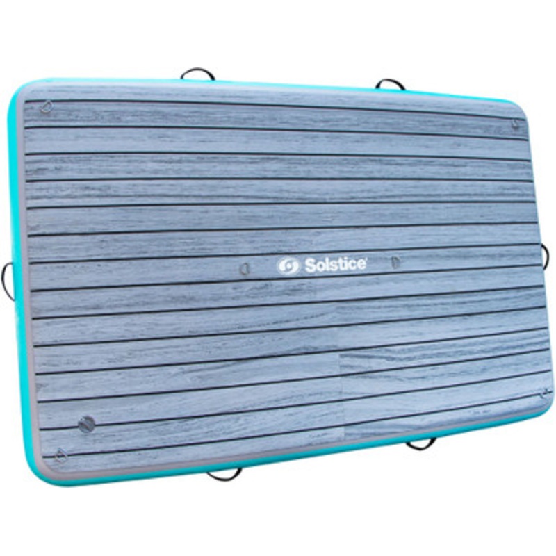 Solstice Watersports Inflatable Luxe Tract Dock – 8 ft. x 5 ft.