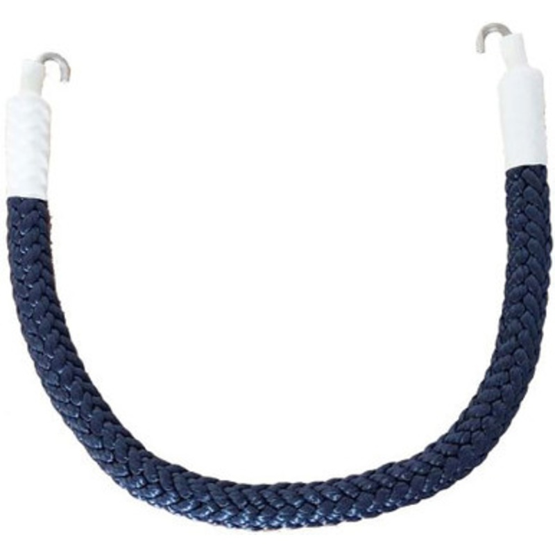 Top Shelf Marine Bucket Rope Handle – Navy Blue (White Tubing)