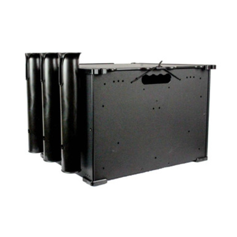 YakAttack BlackPak Kayak Fishing Crate – Black