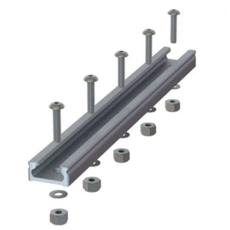 YakAttack GTTL90 GearTrac Top Loading Mounting Track – 8 in.