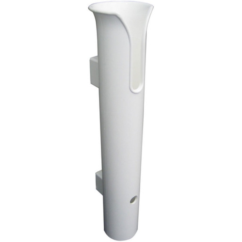 TACO Poly Stand-Off Rod Holder – No Hardware – White