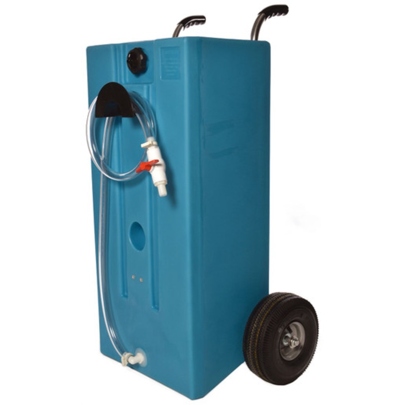 Todd P93-2408 Water Caddy Portable 28 Gallons (Gravity) – Blue