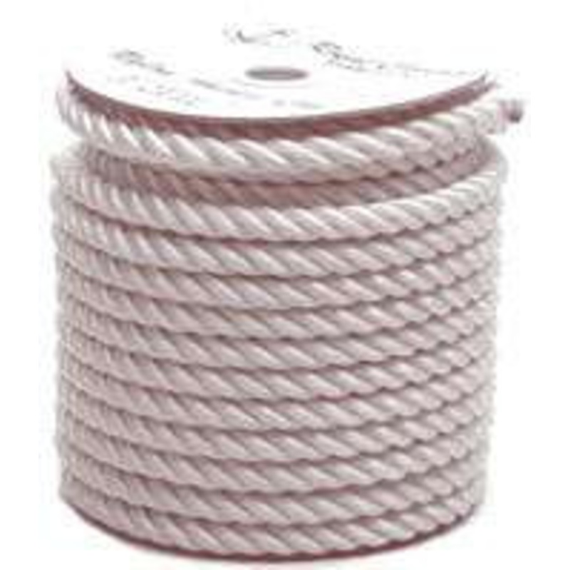 Unicord 3005323 Strand Twisted White Nylon Anchor Line – 1/2” x 100′