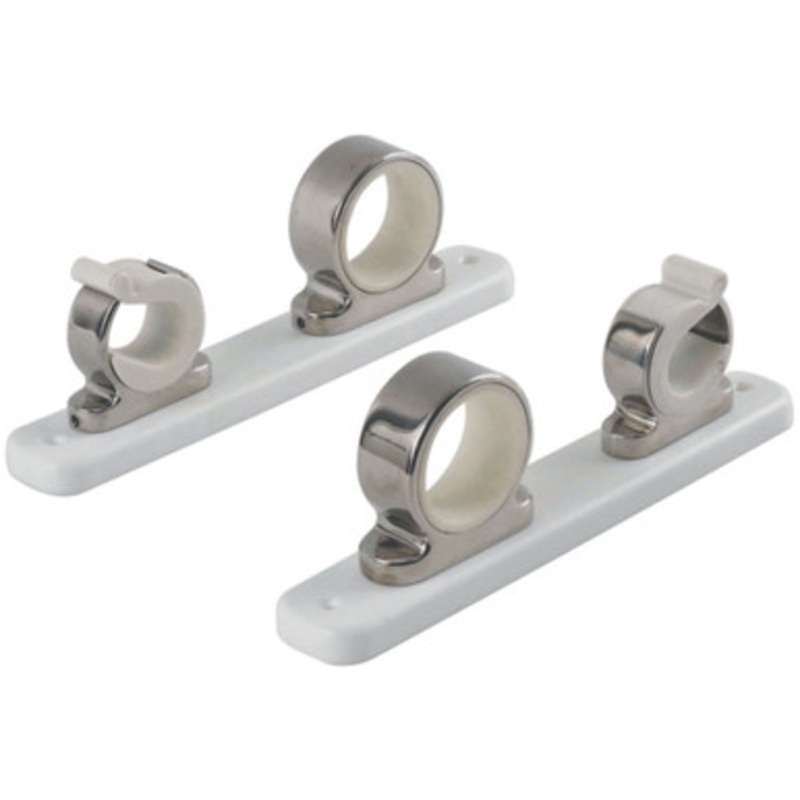 TACO 2-Rod Hanger Rack, Stainless Steel w/Poly Rack – F16-2751-1