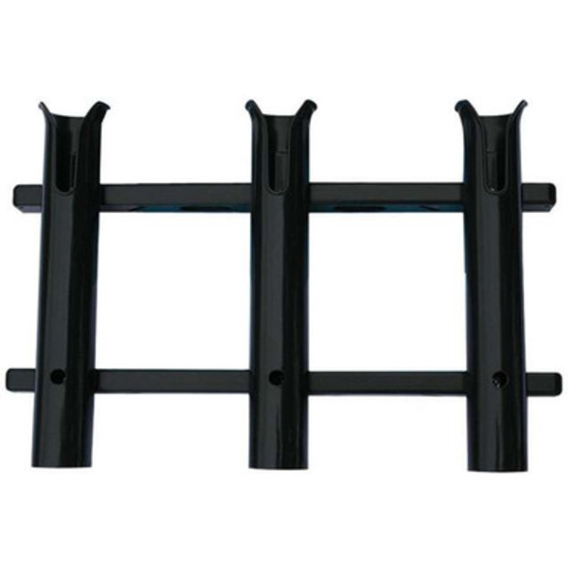 TACO 3-Rod Poly Rod Rack, Deluxe Black – P03-063B