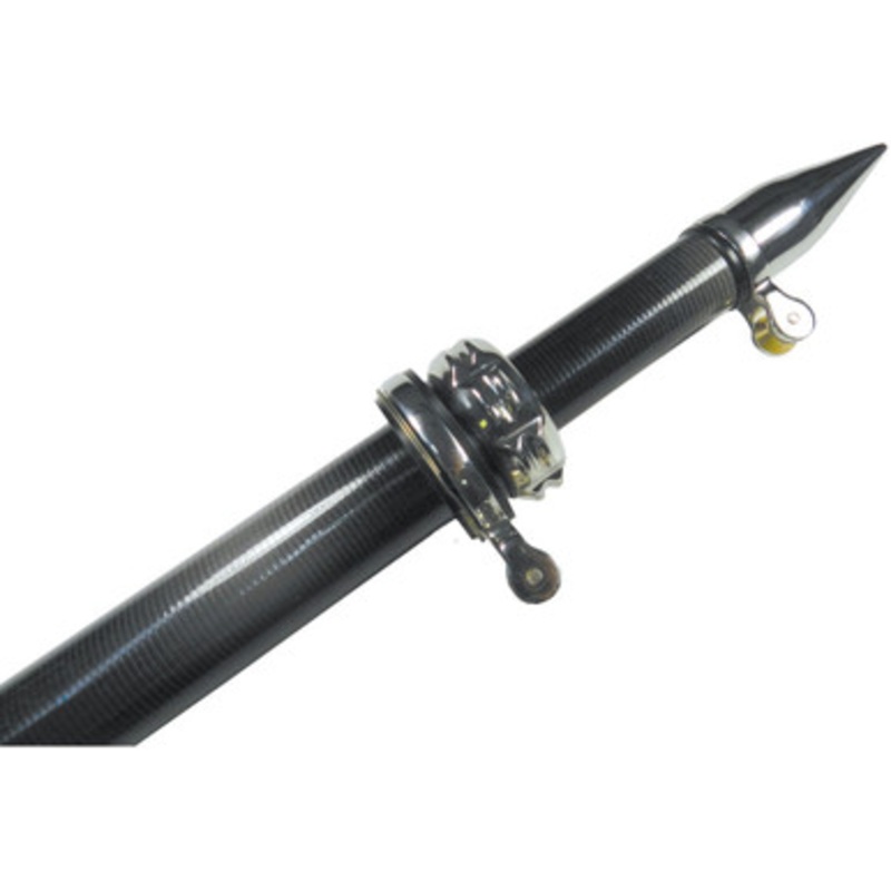 TACO Carbon Fiber Center Rigger Pole – 16′ – Black