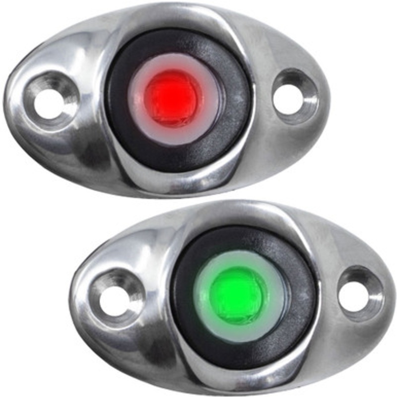 TACO F38-6610D Surface Mount LED Side Navigation Light Set – 1-3/4”