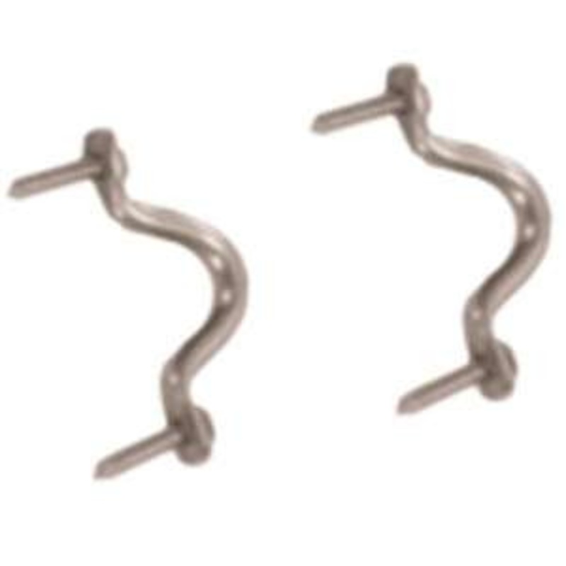 Tigress 88667 SS Pad Eyes with SS Screws