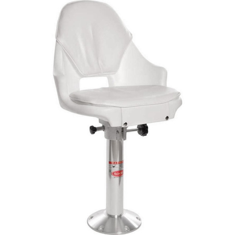 Todd 7800 Freeport Helm Seat, Cushion, Slider & Pedestal Package (#200)