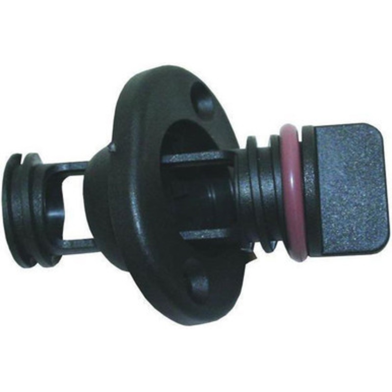 T-H Marine DP-1-DP Drain Plug – Self Retaining – Black
