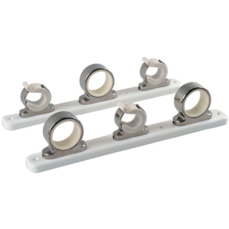 TACO 3-Rod Hanger Rack, Stainless Steel w/Poly Rack – F16-2753-1