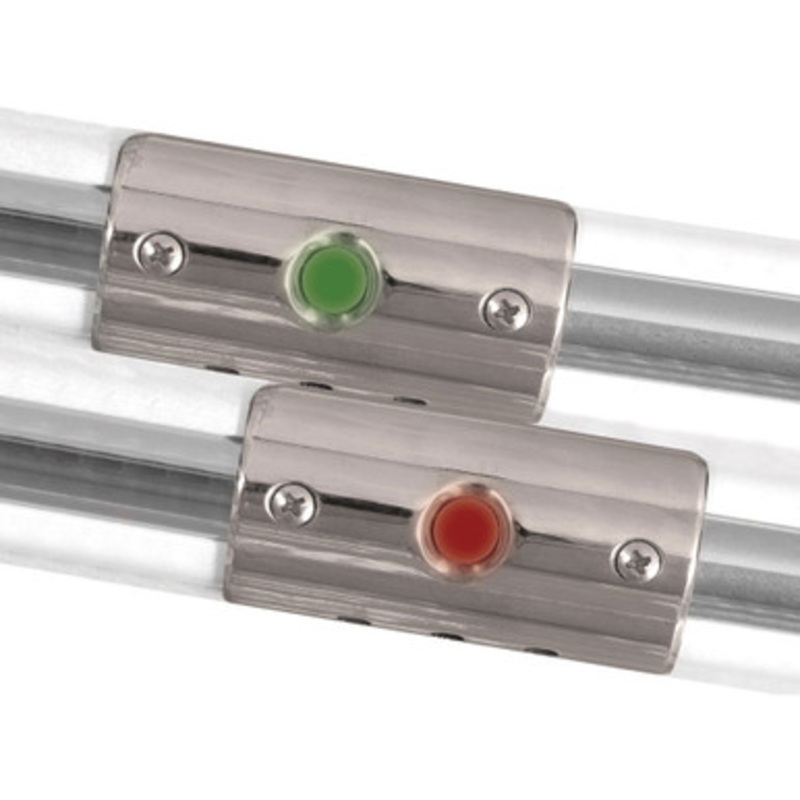 TACO Rub Rail Mounted Navigation Lights – For Boats Up To 30ft – Port & Starboard Included