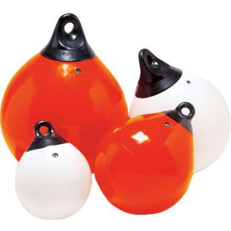 Taylor Made 1146 Tuff End 15” White Inflatable Vinyl Buoy