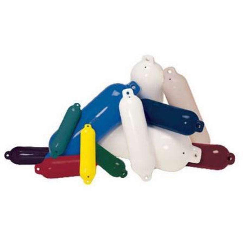 Taylor Made Hull Gard 6.5” x 23” Inflatable Vinyl Fender Cranberry