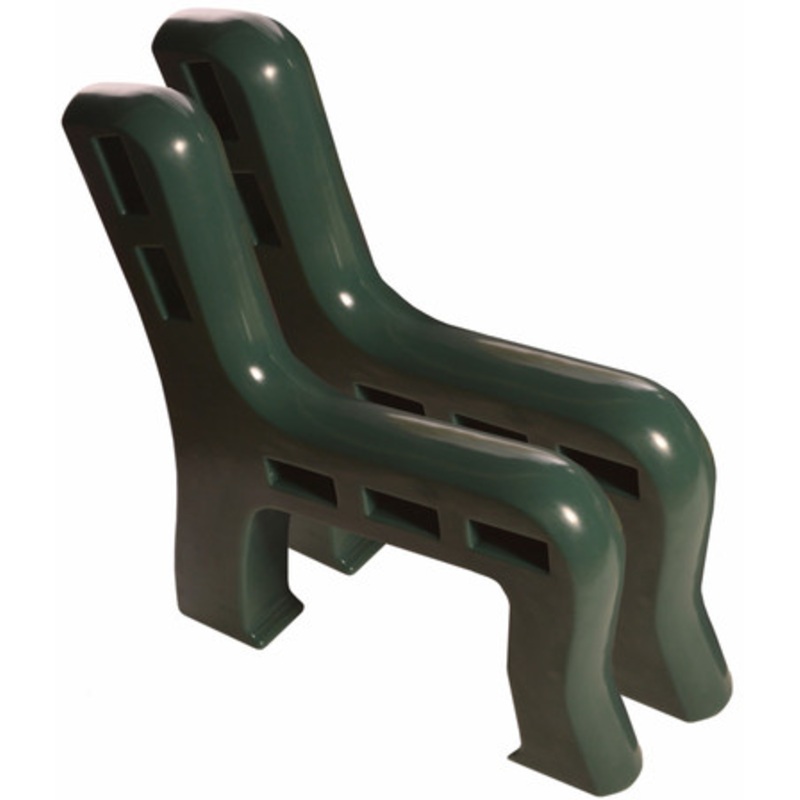 Todd BE-1-GN Green Todd Bench Ends