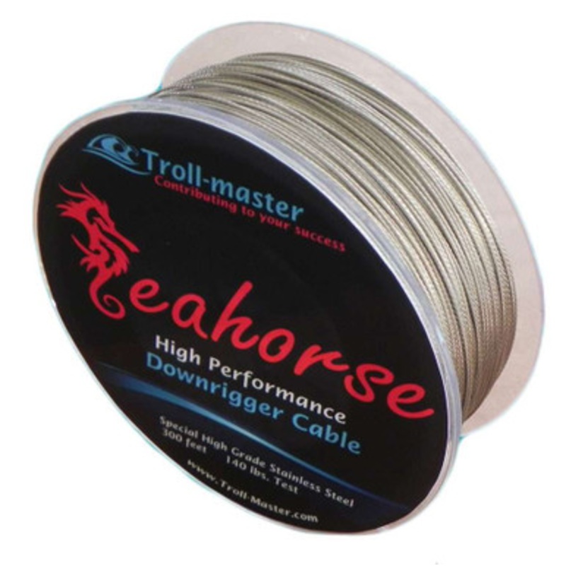 Troll-Master Seahorse Downrigger Cable Stainless – 300ft