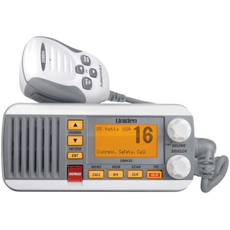 Uniden UM435 Fixed Mount VHF Radio – White
