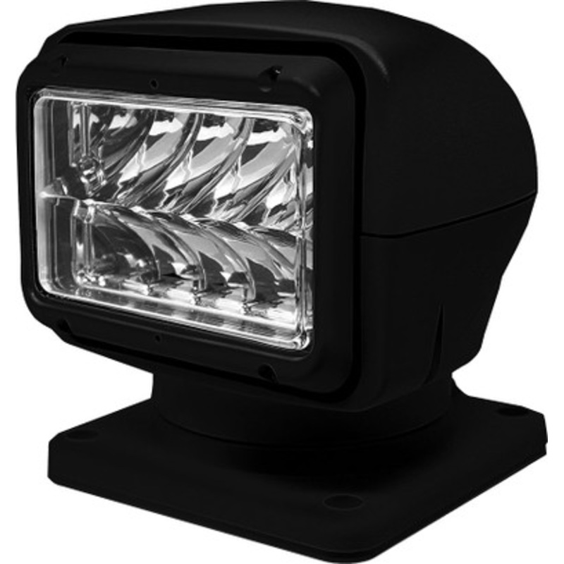 ACR RCL-95 Black LED Searchlight w/ Wired/Wireless Remote – 12/24V