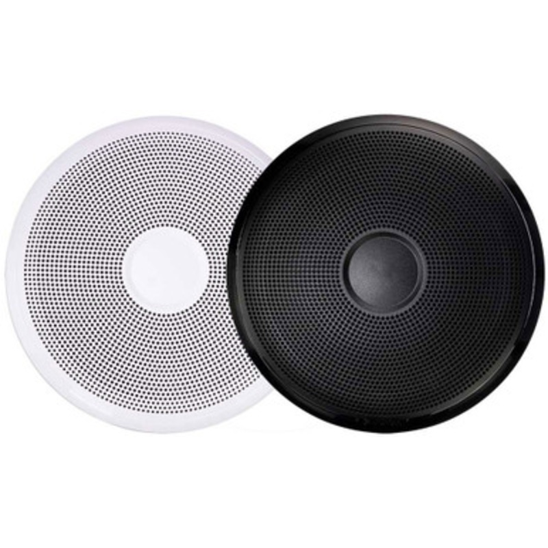 Fusion XS-S10CWB XS Series 10in 600 Watt Classic Marine Subwoofer – White & Black Grill Options
