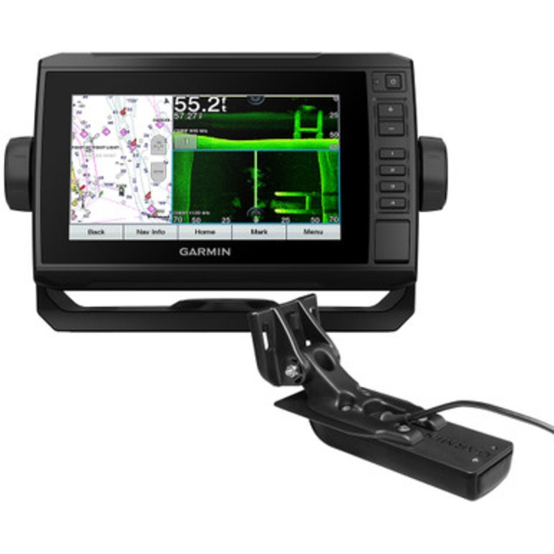 Garmin ECHOMAP UHD 74sv Combo w/ US Bluechart g3 & GT54UHD-TM Transducer