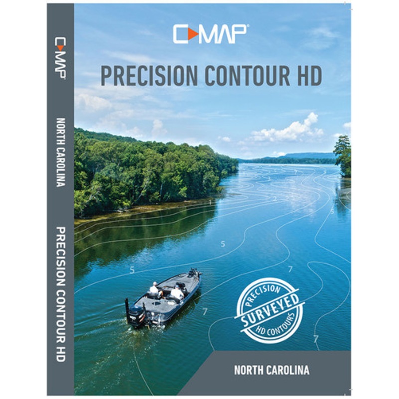 Lowrance C-MAP Precision Contour HD Chart – North Carolina