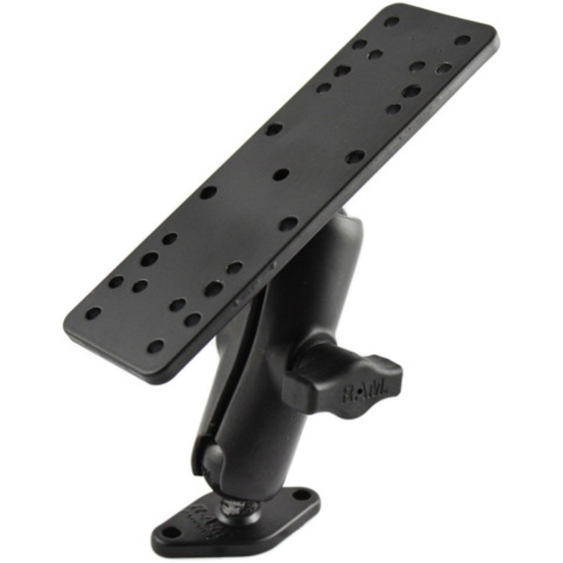 RAM Universal Marine Electronic Mount with Diamond Base – B Size – 1 in.