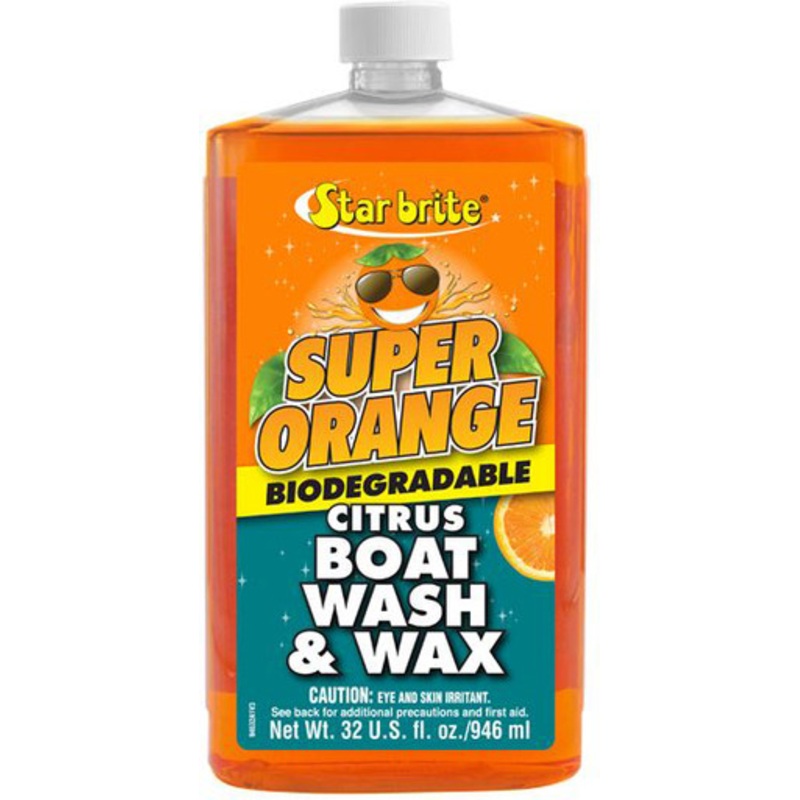 Star Brite Super Orange Citrus Boat Wash & Wax – Qt