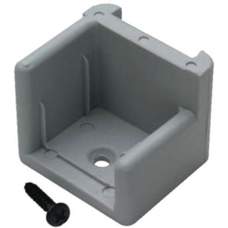 T-H Marine DS-1R-DP Door Stop With Ribs – Right Hinge – Gray