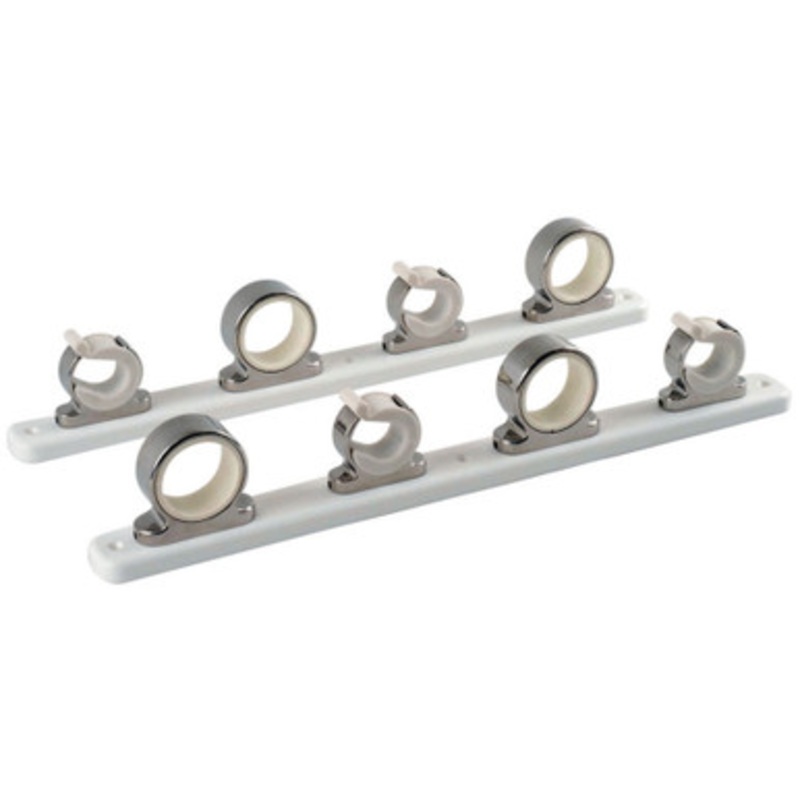 TACO 4-Rod Hanger Rack, Stainless Steel w/Poly Rack – F16-2752-1
