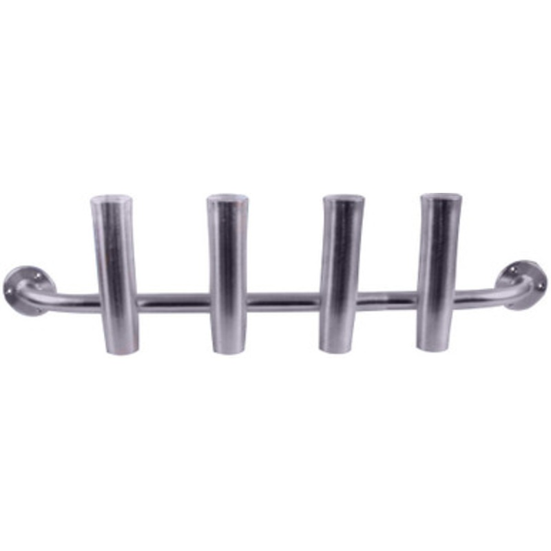 TACO 4-Rod Transom Mount Rod Rack