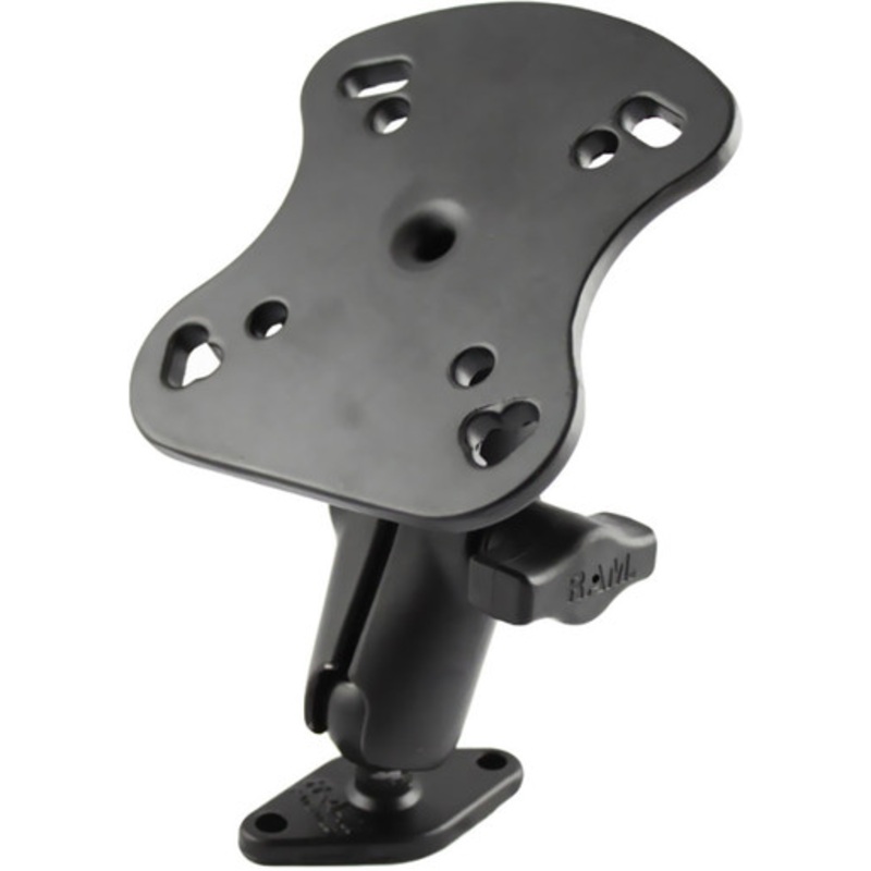 RAM Fishfinder Diamond Plate Mount for Humminbird Devices – B Size – 1 in.