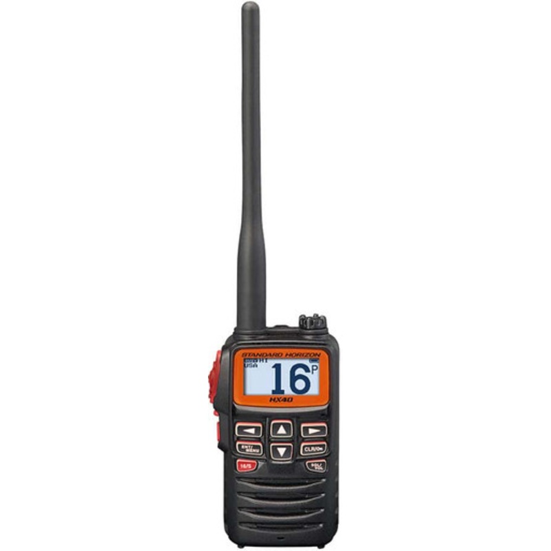 Standard Horizon HX40 Handheld 6W Ultra Compact Marine VHF Transceiver w/ FM Band